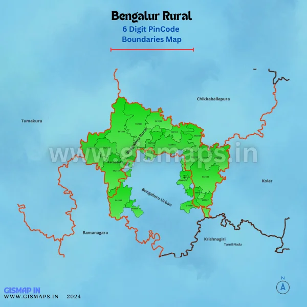 Bengalur_Rural_PincodeBoundary_Map